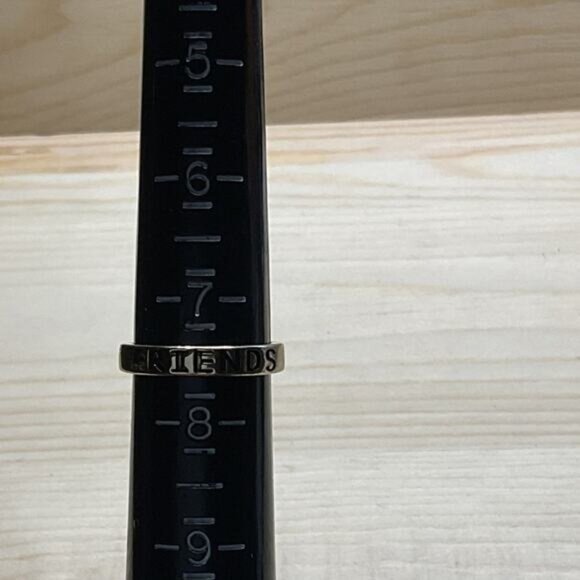 Silver Tone Best Friends Ring - Picture 2 of 5